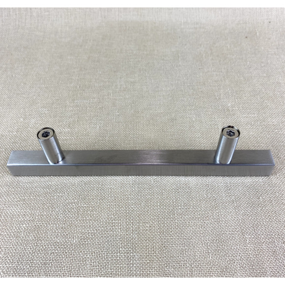 Brushed Stainless Steel Cabinet Drawer Door Handles T Pull Bar Hardware - Picture 8 of 9